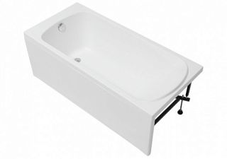 Акриловая ванна Aquanet Roma 347890 170x70 см с каркасом с боковой и фронтальной панелями